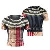 2026 New Trend Men's T Shirt Fashion Muscular Man Graphic 3D Print Cartoon Anime Cosplay T-shirt Tee Short Sleeve Children's Top