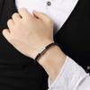 Trendy Unisex 1 Piece PU Leather Gift Women Men Bracelet Fashion Accessories Jewelry Magnetic Clasp