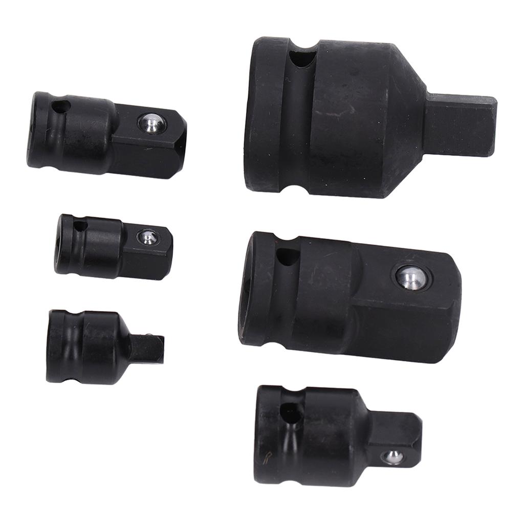 Stecknussadapter-Set Chrom-Wolframstahl 1 3/4 1/2 3/8 1/4 Antrieb Schlagadapter für Heimwartung