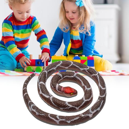 Funny Spoof Toy Detaliat Creativ High Simulat Realistic Fals Snakes Snake