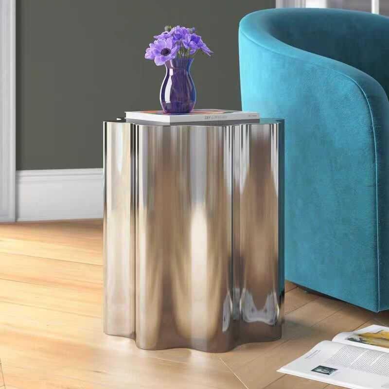Modern Coffee Tables Stainless Steel Side Tables Minimalist Living Room Center Table Luxury Tea Table Creative Home Furniture