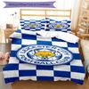City Football Club Printed Pattern Duvet Cover Set – includes 1 duvet cover and 2 matching pillowcases Bedroom decor Christmas gifts
