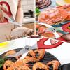 19 Pcs Seafood Tools Set, Crab Crackers And Tools Set, Include 4 Crab Crackers, 4 Shellfish/Seafood Forks, 4 Plastic Lobster Shellers, 4 Lobster Crab