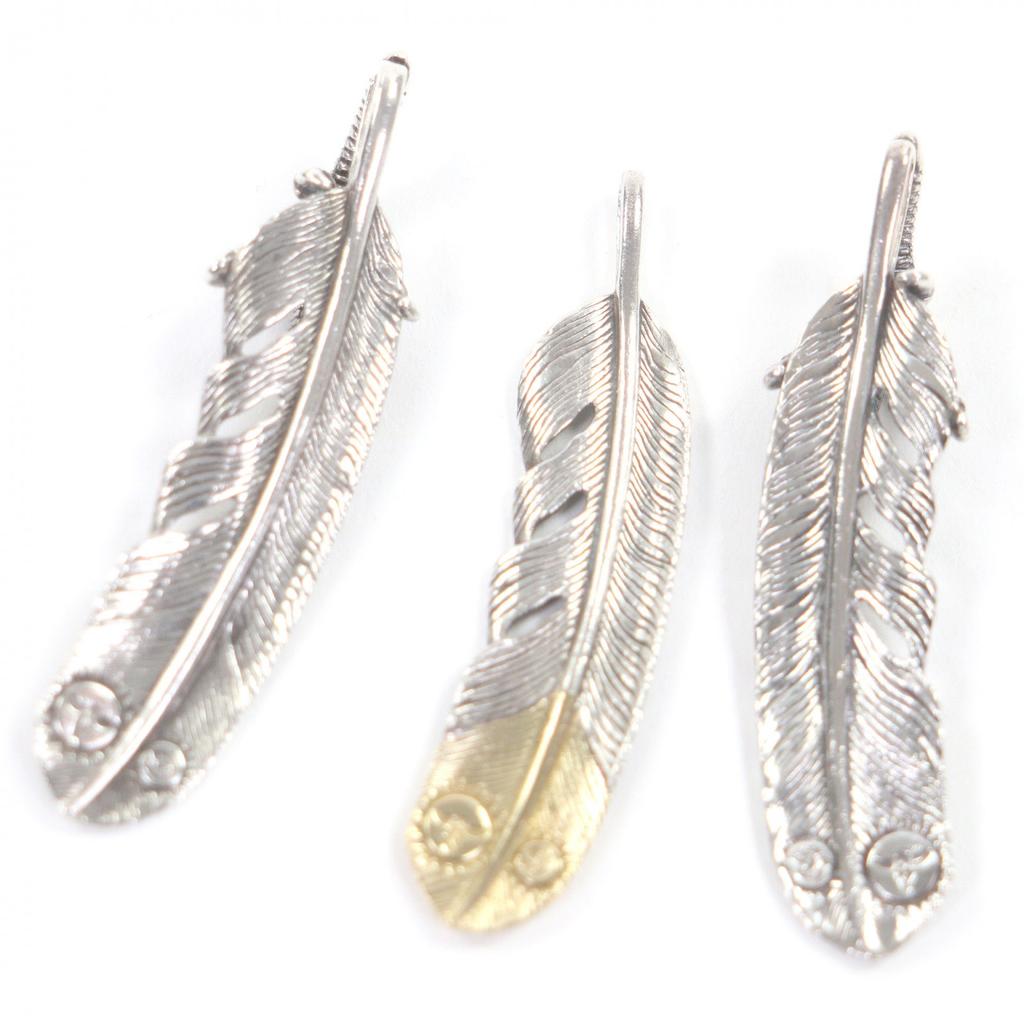 Great TADY&KING Pendant Top Claw Feather Rose Large Necklace Charm Used