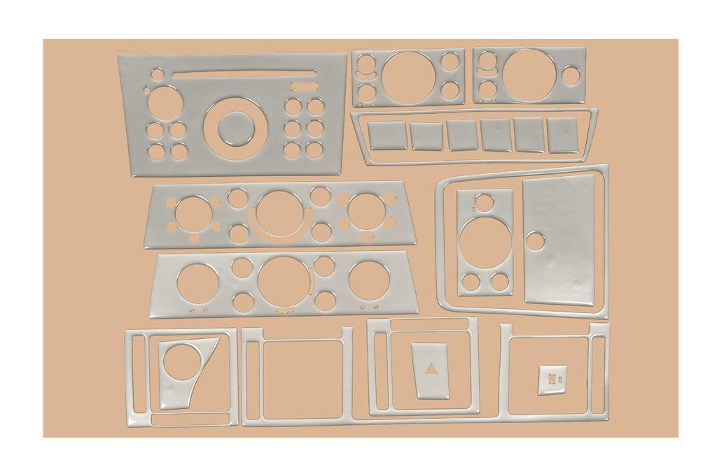 

Panel covers Aluminum for Opel Vectra C 2002-2008