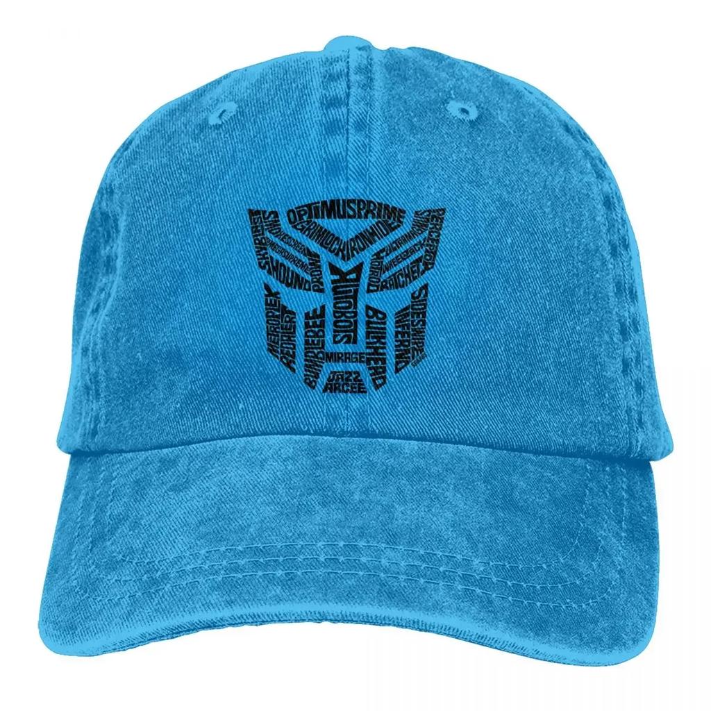 Autoboti Baseballová čepice Pánské Kovbojské klobouky Dámské Kšiltovka Ochrana Snapback Transformer Sci-Fi Akční čepice