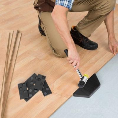 23Pcs/Set Laminate Flooring Installation Kit with 20 Floor Spacers Tapping Block Mallet Pull Bar Vinyl Plank Wood Floor Installation Tools Kit