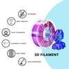 3D Printer Dual Color Filament Pla 1Kg Silk Filament 1.75Mm Two-Tone 3D Printing Material Two Color Filament Sublimation Duotone