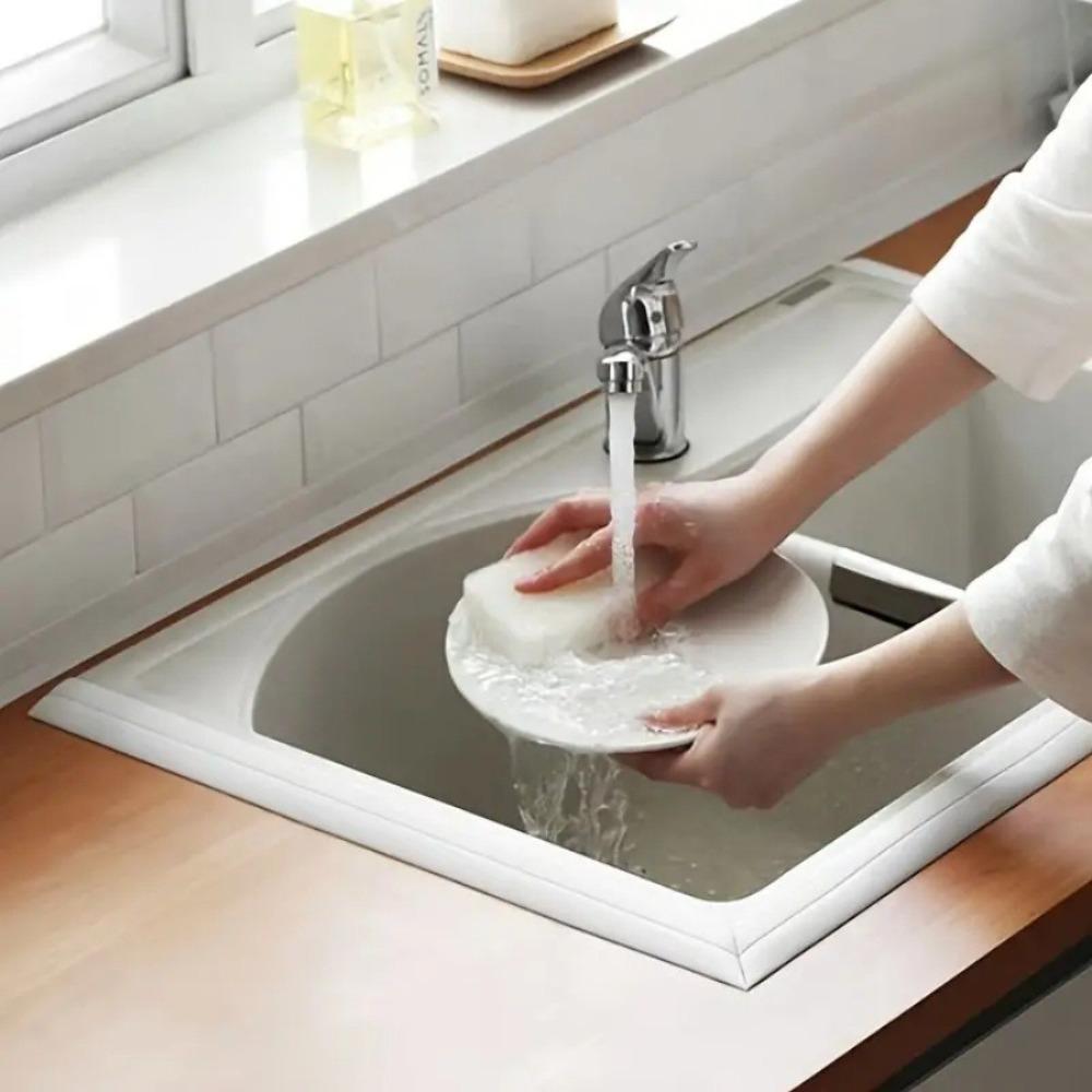 PVC Seam Adhesive Tape 3.2m/Roll Shower Tile Sealer Professional Caulk Tape  Kitchen Gadgets