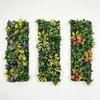 Flower Artificial Eucalyptus Carpet UV Protection Artificial Fern Grass  Privacy Screen