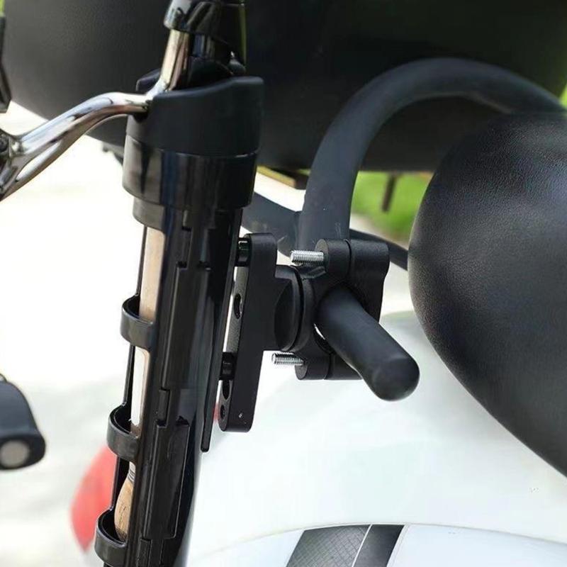 Ergonomic Motorcycle Fishing Rod Holder Fishing Poles Mount Bracket With 360 Degree Rotation For Outdoor Camping Travel