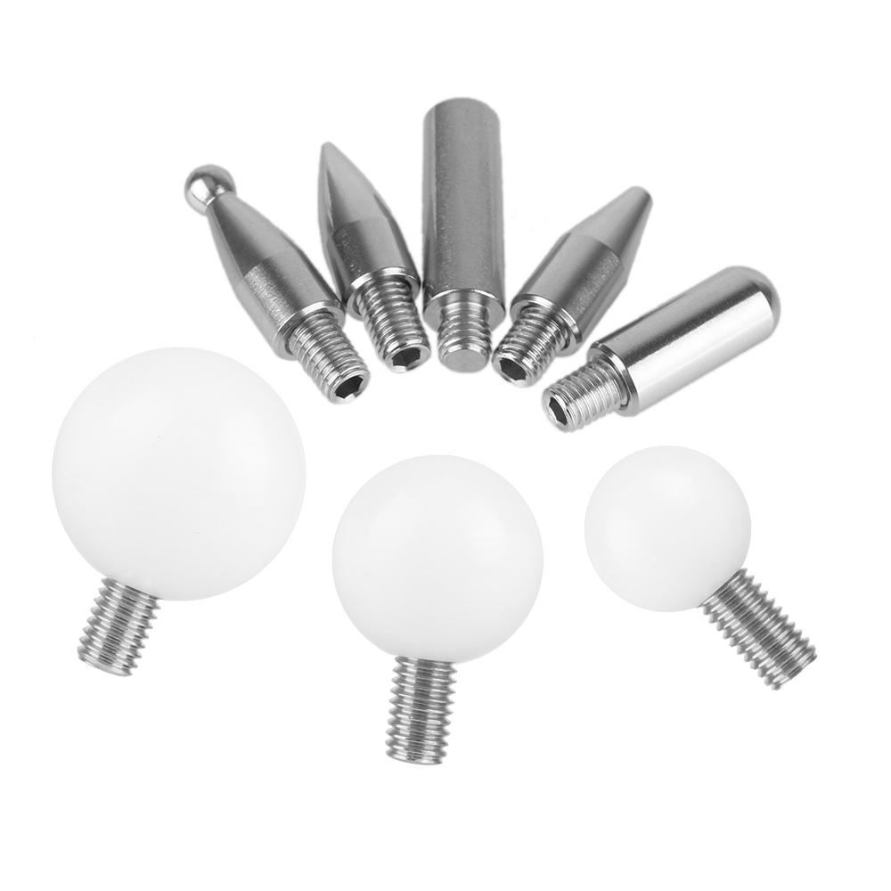 Slide Hammer Tips Rubber Hammer Hand TooL Car Dent Rod Tips Autobody Dent Removal Kit