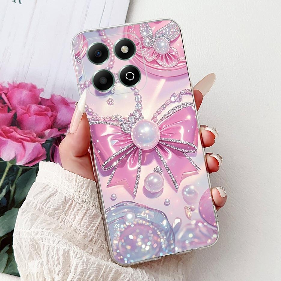 Für Honor X6b Hülle JDY-LX1 JDY-LX2 Niedliche Glückskarpfen Bemalte Abdeckung Weiche Dünne Handyhülle Für Honor X6a X 6b HonorX6a HonorX6b Fundas