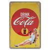 Vintage Cola PinUp Girls Metal Poster Tin Signs  Retro Wall Art Decor for Bar Pub Garage Club Man Cave Cafe