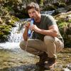 Portable Survival Water Filter Straw Outdoor Emergency Drinking Filter Lightweight Compact Water Purifier for Hiking Camping Travel