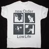 New Order Low-Life Short Sleeve Cotton White Unisex Shirt AH1260