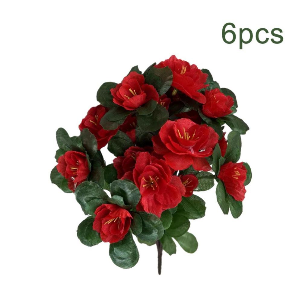 

6 шт. Имитация цветка Домашнее украшение Искусственные цветы