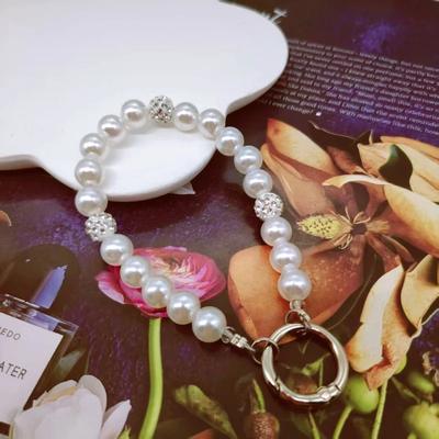 New Pearl Phone Chain DIY Phone Case Hanging Bag Trendy Hanging Pendant Anti Drop Handheld Chain