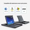 MT-viki Rackmount KVM Switch with Integrated Monitor