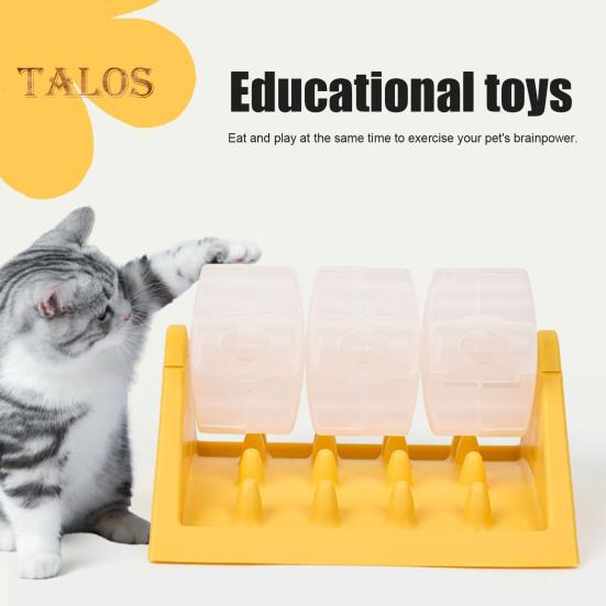 Rollendes Futterleckspielzeug, interaktives Leckerli-Spenderspielzeug für Hunde, Puzzle, langsamer Futternapf für das Training von Katzen und Welpen, Linderung von Langeweile