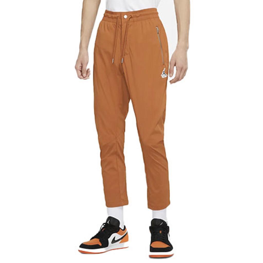 Jordan Statement Essentials Solid Color Elastic Waist Straight Leg Casual Trousers Men Bottoms Bronze DM9929-241