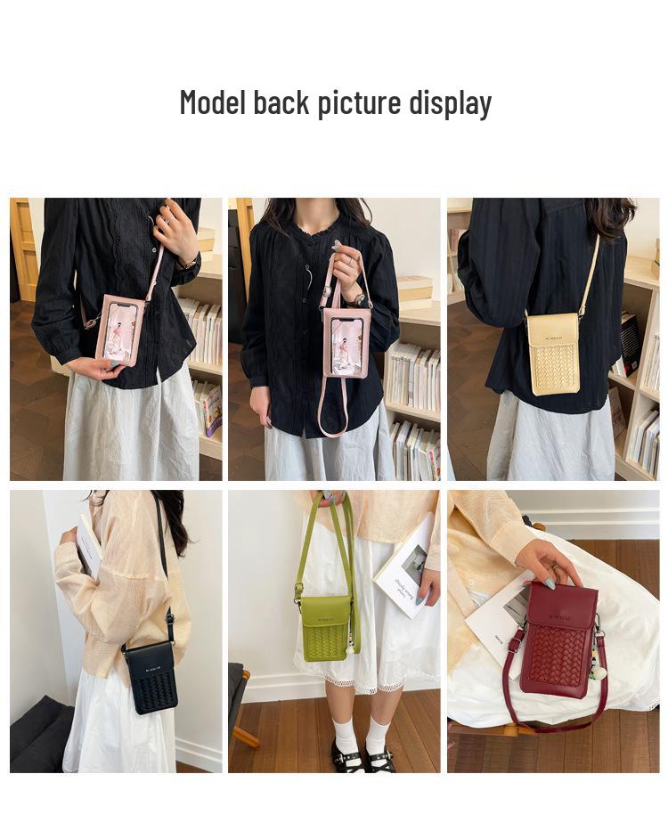 Women's Woven Crossbody Phone Bag - 2026 Versatile, Lightweight & Fashionable