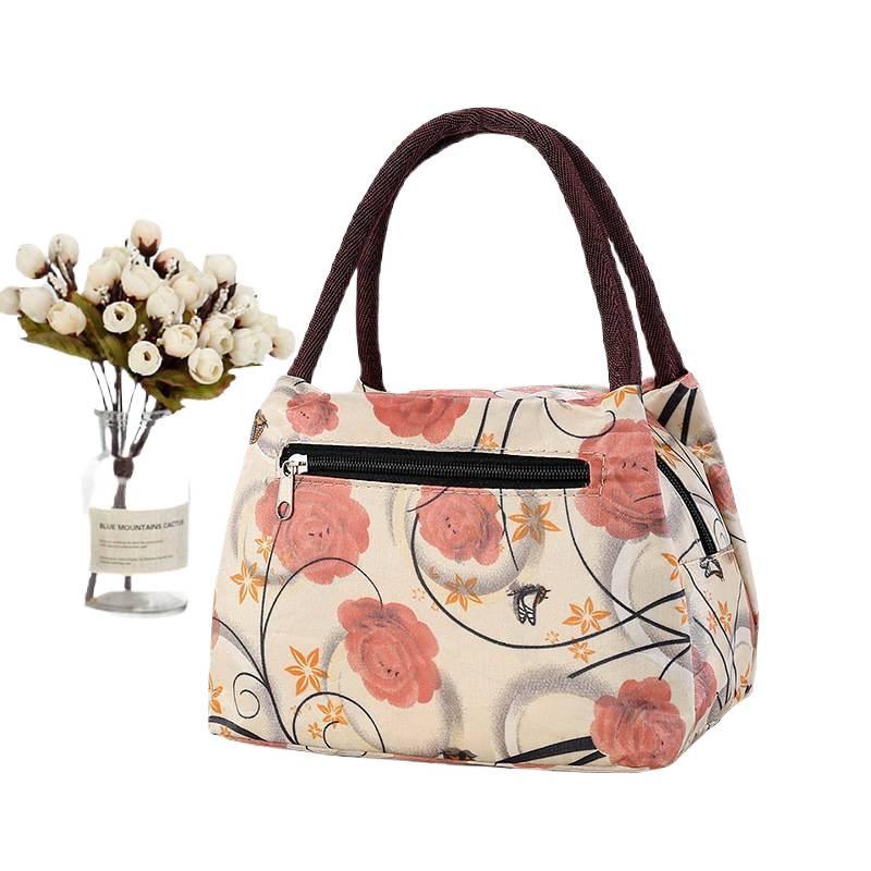Waterproof Oxford Tote: Stylish Handbag for Middle-Aged Women - Perfect for Work and Outings
