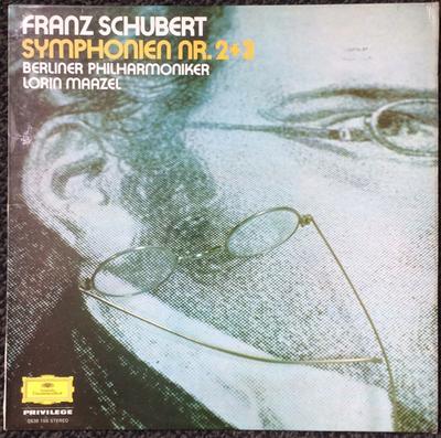 Płyta LP LORIN MAAZEL BERLINER PHILHARMONIK Symfonie Franza Schuberta nr. 2  2538166 DEUTSCHE GRAMM UK Klasyka Używane