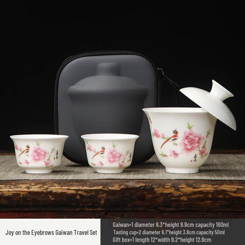 Aiqiyi Xuan A1 Portable Travel Tea Set (1 Pot, 2 Cups)