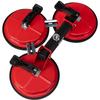 Heavy-Duty Glass Suction Cup with Thickened Aluminum Handle for Tiles, Marble, and Floors