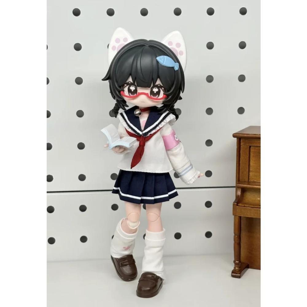 New Genuine Coming Soon Unveiled Door Little Key Artbook Series 1/12 BJD MJD Blind Box Anime Figurine Dolls Articulated Collec