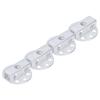 4Pcs Square Beam Bracket Aluminium Holder Stand Set Kit for Robot 5900‑0008‑0008