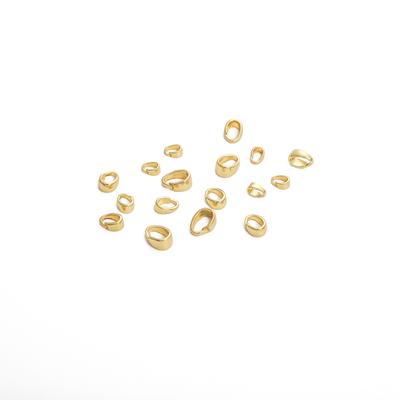 Copper Melon Buckle Clasps for DIY Jewelry Making Craft 10 Pcs