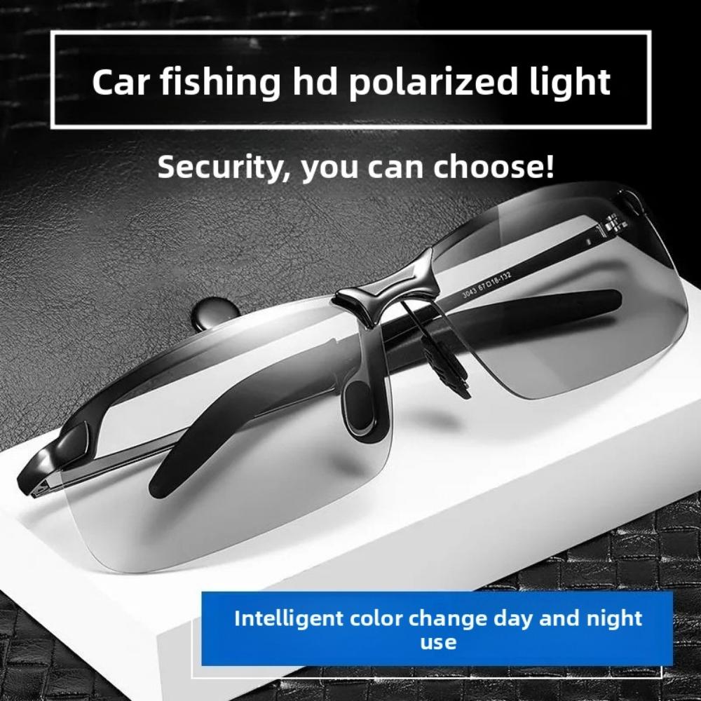 

Поляризационные очки ночного видения, солнцезащитные очки с изменяющимся цветом, очки для вождения для мужчин, солнцезащитные очки для рыбалки, очки для вождения днем и ночью