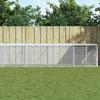 VidaXL Chicken Coop with Light Grey Roof 803x98x90 Cm Galvanized Steel 3189047