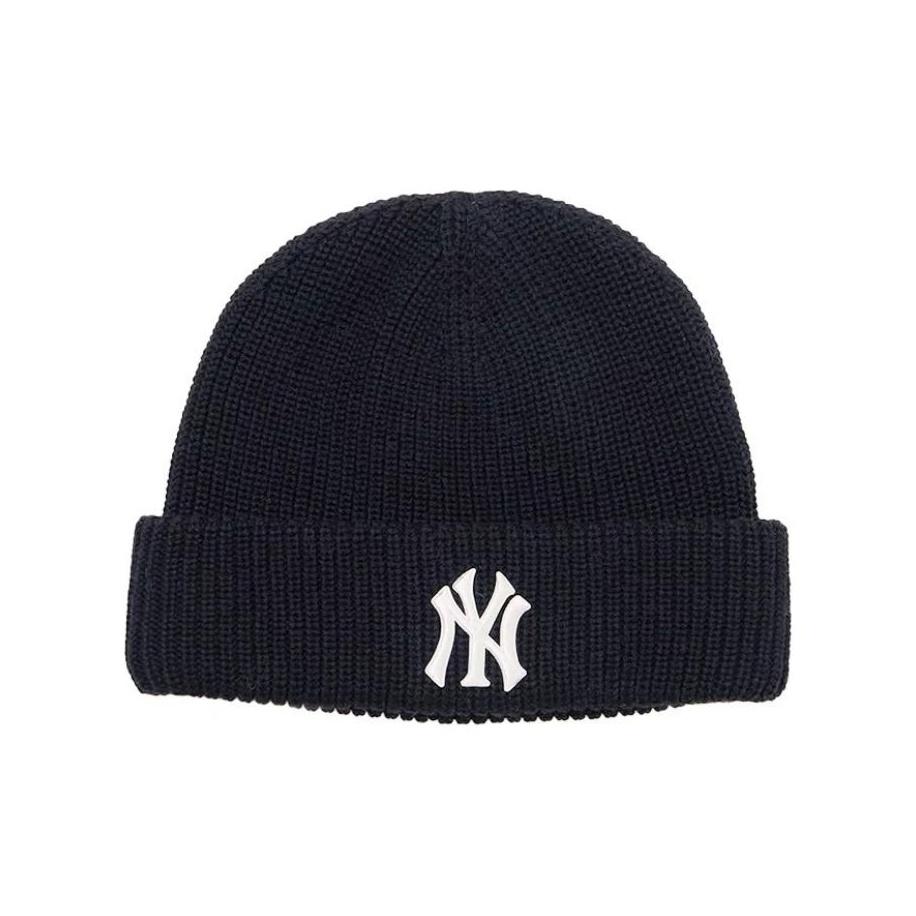 

MLB Beanies Unisex Fashion 3ABNBM246 F чорний