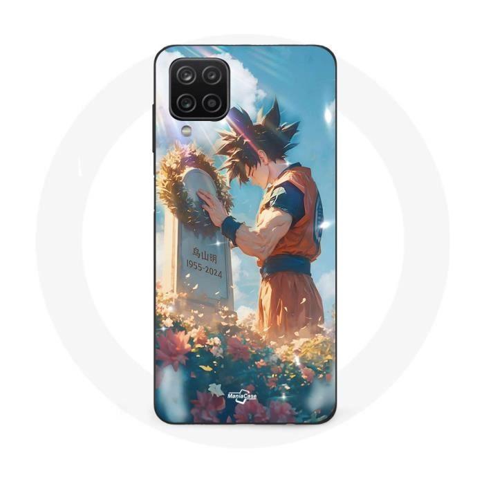 Hülle - Akira Toriyama - Galaxy A12 - Weich - Schwarz - Son Goku