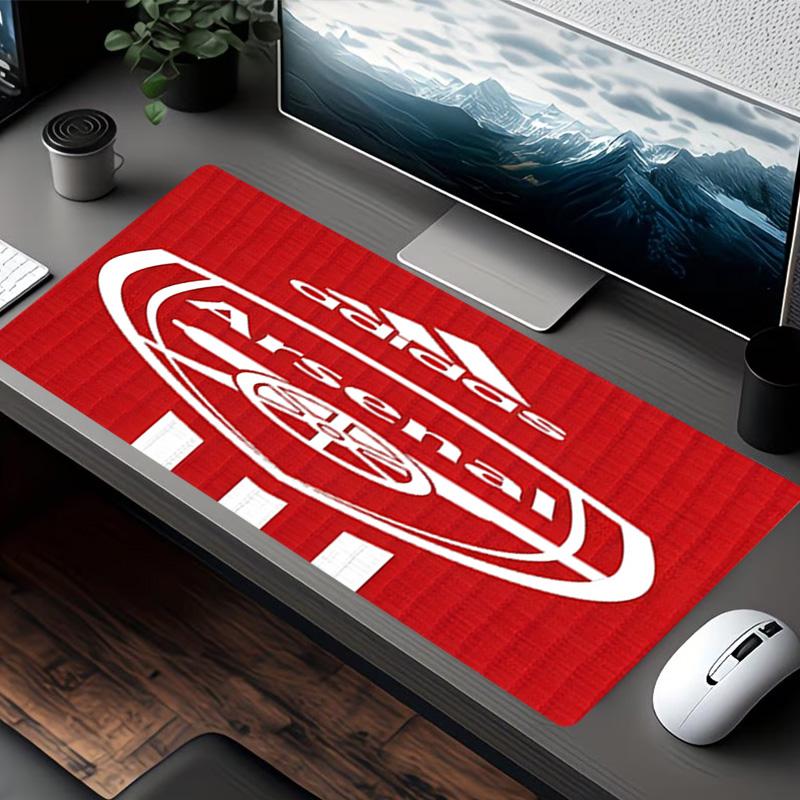 football team F.C Print Mouse Pad, for Keyboard Pad Laptop PC Mat for Office Home Use, Desk Decor, Perfect Birthday Gift for Gamers