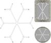12 Clips Elastic Bed Sheet Grippers Belt Fastener Non-Slip Strap Mattress Clip Fasteners Cover Blankets Grippers Organize Gadget