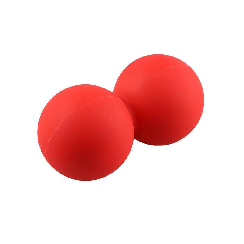 Silicone Muscle Relaxation Massage Ball - Solid Fitness & Training Peanut Ball for Foot Sole