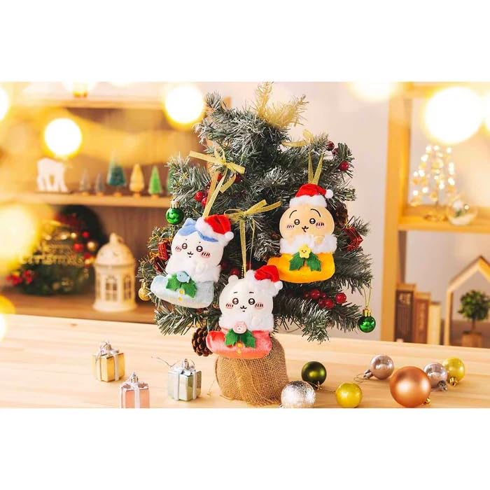 Nagano Characters Chiikawa Mascot Plush Toy that can also be used as an ornament