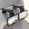 Airplane Phone Holders - 360° Rotating, Durable ABS Travel Mounts Airplane Travel Accessories
