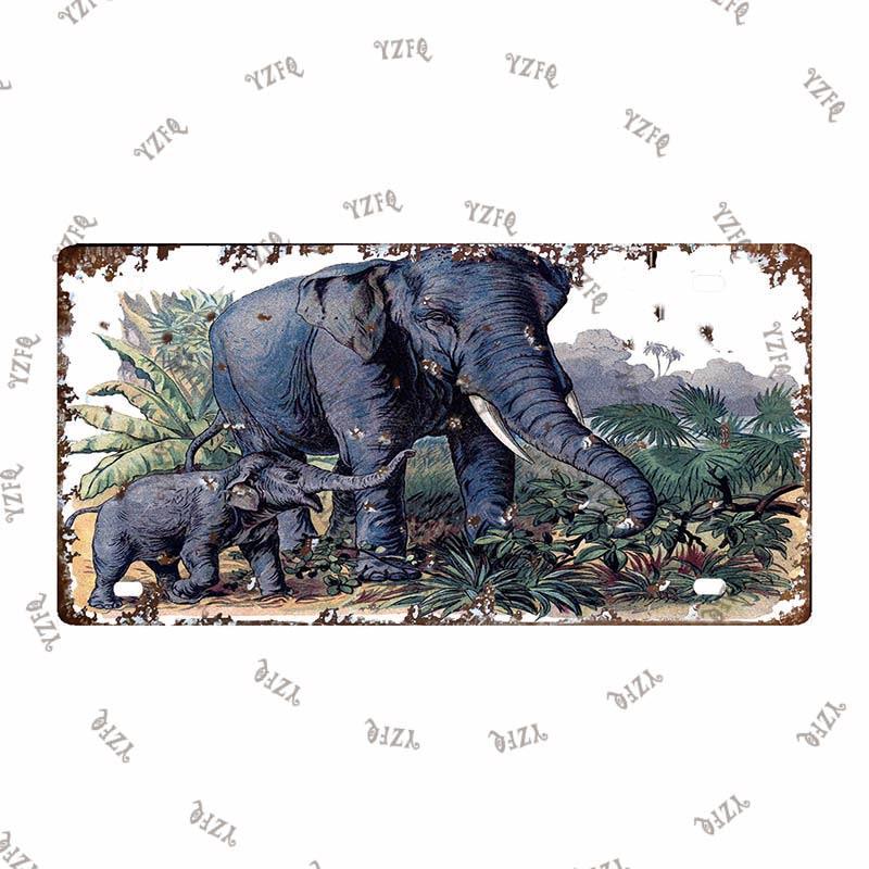 Thailand City Metal Sign Tin Poster 30X15CM Vintage Plate Tourist Souvenirs Wall Bar Home Decor Gift Customizable DC-0314A