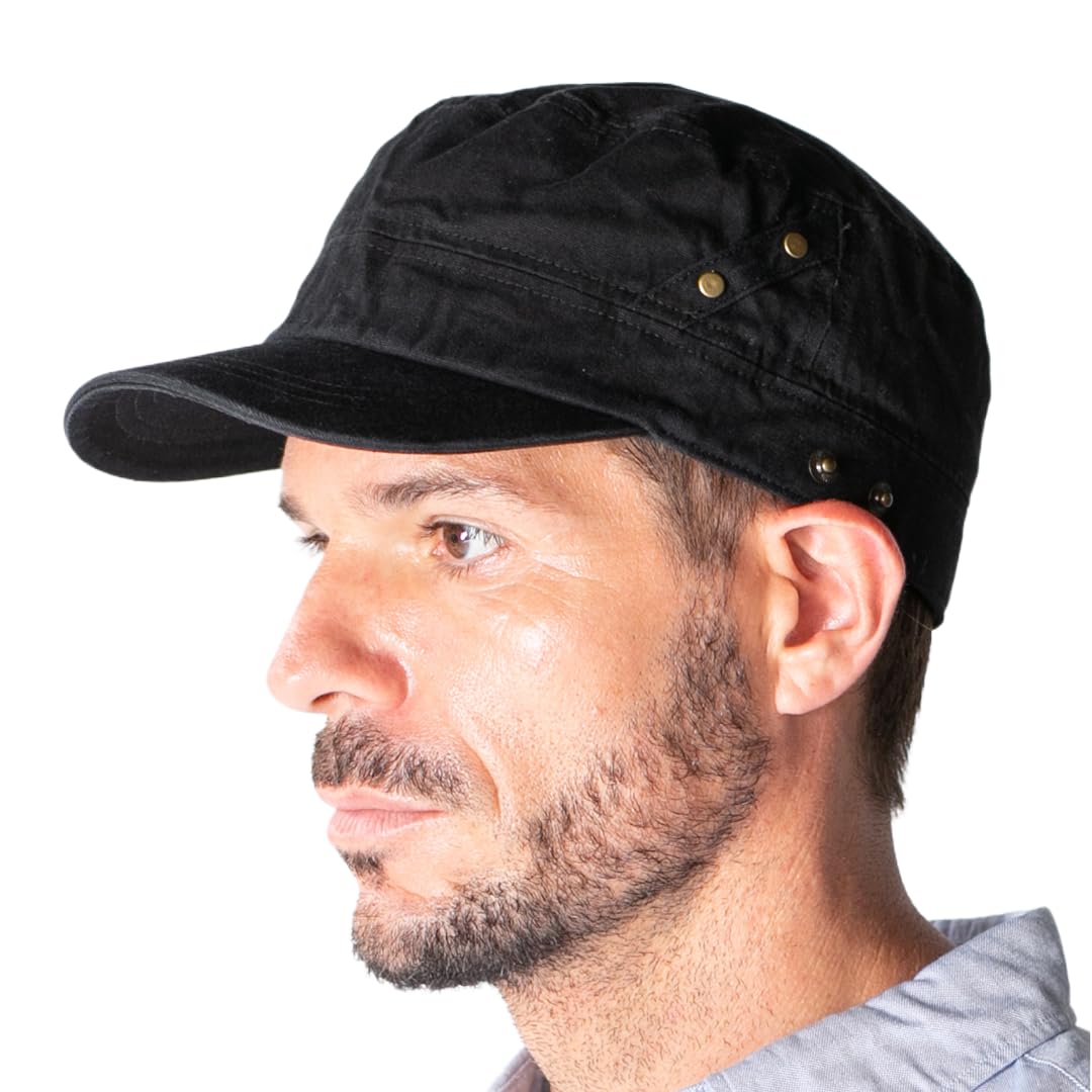 

ICHIYON Cotton Washed Work Cap for Men and Large Solid Adjustable Perfect for Outdoor [14+ PLUS] Women, Sizes, Summer, Mesh, Color, Breathable, Size, чёрный