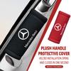 AABIB1 For Benz Car Door Inner Handle Protective Cover Suede Protector Case Interior Accessories AMG Exclusive W204 W222 W205 W203 W213