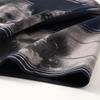 Men's Plus Size Tie-Dye Striped Polo Shirt, Casual Short Sleeve Top (5XL-11XL)