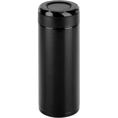 Wahei Freiz Water Bottle Easy To Wash Stainless Steel Mug 600ml Black Vacuum Insulated Bottle Fortec Thirsty Thermal/Cold RH-1605