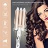 22mm Triple Barrel Hair Curling Iron Ceramic Hair Curler Professional Hair Waver Tongs Styling Tools for All Hair Types