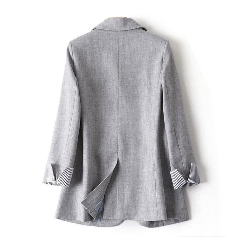 Ladies Long Sleeve Spring Casual Blazer 2026 New Fashion Business Plaid Suits Women Work Office Blazer Women Coats Woman Jacket
