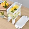 Large Capacity 3.5L Faucet Drink Dispenser Heat-resistant Fruit Tea Tank  Parties